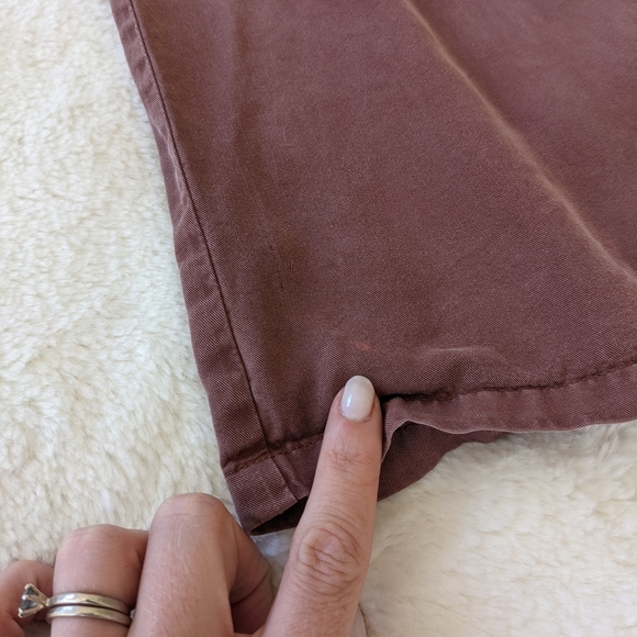 🌷3/15🌷 Thread & Supply Dust Rose High Waist Wide Legged Pants Size M - Picture 5 of 8